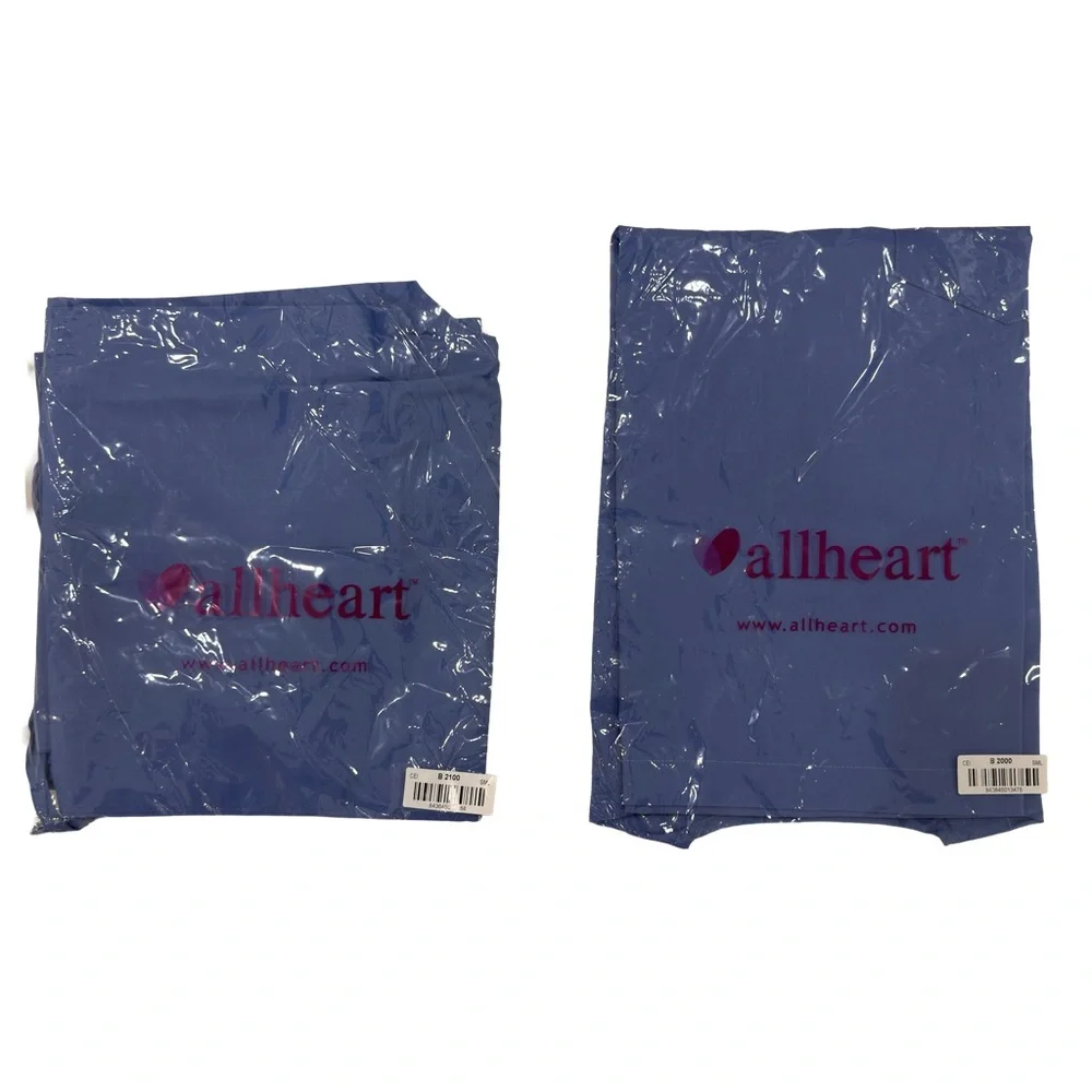 Allheart Women’s Scrub Top - Blue - Picture 1 of 7